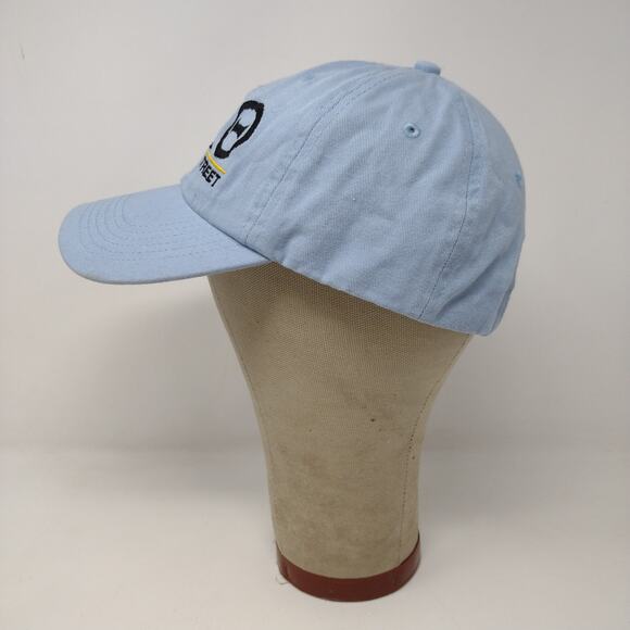 Kappa Alpha Theta Slideback Hat Embroidered Logo Blue Fraternity Sorority - Picture 4 of 10